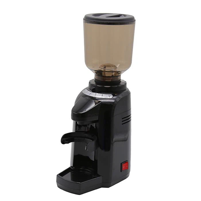 small electric burr coffee grinder-Black